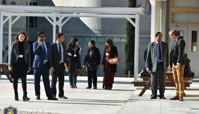 Visit by the High Commissioner of India